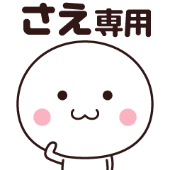 [LINEスタンプ] さえ専用☆名前スタンプ