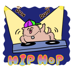 [LINEスタンプ] 開脚ぽめらにあん
