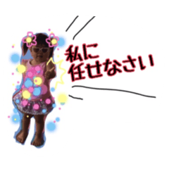 [LINEスタンプ] りさちゃんスタンプ