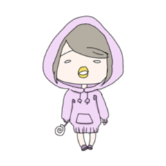 [LINEスタンプ] トリにんげんさん