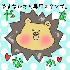 [LINEスタンプ] やまなかさん専用スタンプの画像（メイン）