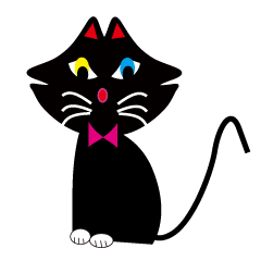 [LINEスタンプ] 黒猫のまあくん