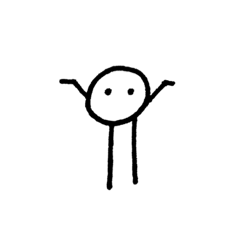 [LINEスタンプ] point plane line