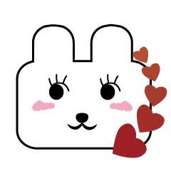 [LINEスタンプ] Bunny's daily