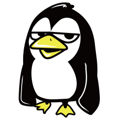 [LINEスタンプ] マナケンペンギン