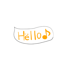 [LINEスタンプ] 使える吹き出し(﹡ˆ﹀ˆ﹡)♡