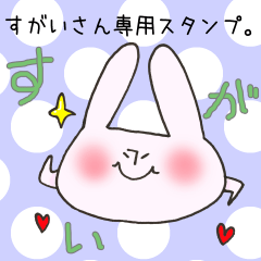 [LINEスタンプ] すがいさん専用スタンプ