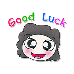 [LINEスタンプ] Miss. Meena..^_^