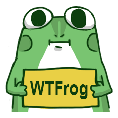 [LINEスタンプ] WTFrog