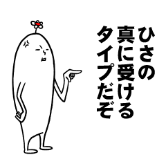 [LINEスタンプ] ひさのさんの毎日お名前スタンプ