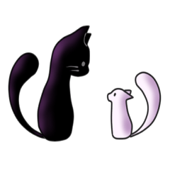 [LINEスタンプ] Kitty-Katia ＆ Choco
