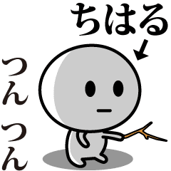 [LINEスタンプ] 【ちはる】が使う動くスタンプ♪