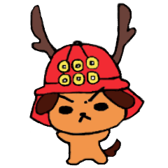 [LINEスタンプ] 戦国犬