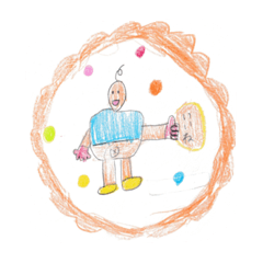 [LINEスタンプ] おデブのぶーちゃん