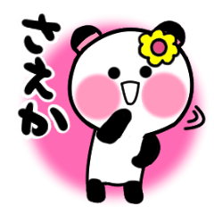 [LINEスタンプ] さえかさんが使うパンダスタンプ