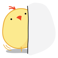 [LINEスタンプ] Fat Chick