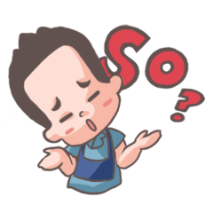 [LINEスタンプ] Mr.HighForehead