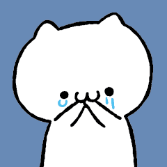 [LINEスタンプ] Cry Cry Cat-1