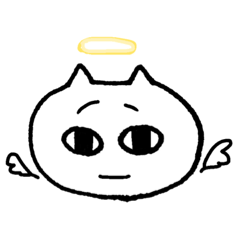 [LINEスタンプ] ネコのようなやつ