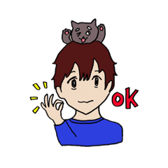 [LINEスタンプ] しづくとケイちゃん 5