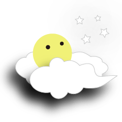 [LINEスタンプ] 月小球