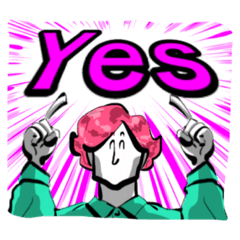 [LINEスタンプ] ヤバそうな人・0