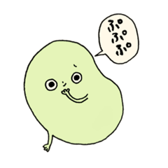 [LINEスタンプ] まんまるい生物たち