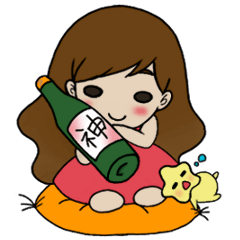 [LINEスタンプ] 私と星くんと。