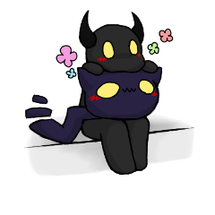[LINEスタンプ] かげにゃんとにゃにか