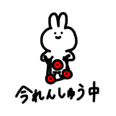 [LINEスタンプ] ジャグリングが好きなうさぎ