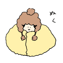 [LINEスタンプ] ぬく子