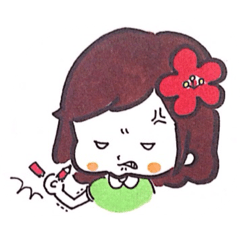 [LINEスタンプ] イラストレーターこうめちゃん