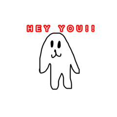 [LINEスタンプ] HEY YOU！！