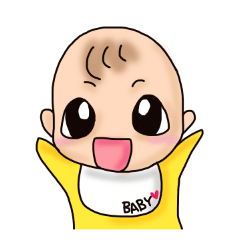 [LINEスタンプ] 赤ちゃん育児★babyスタンプの画像（メイン）