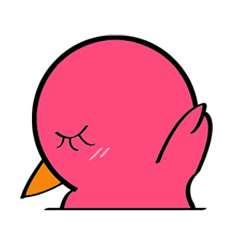 [LINEスタンプ] JiBJiB The Color Bird