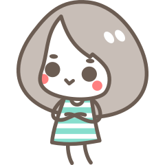 [LINEスタンプ] Dramatic Sweet Girlfriend