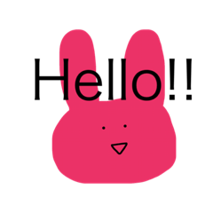 [LINEスタンプ] うさぎまつり