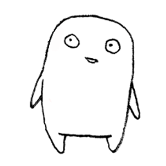 [LINEスタンプ] ゆかいなはんぺんくん