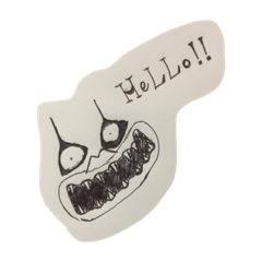 [LINEスタンプ] モンスター フェイス