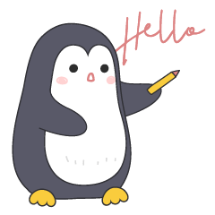 [LINEスタンプ] Lovely penguins