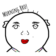 [LINEスタンプ] ブロー！！！