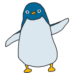 [LINEスタンプ] アデリーペンギンすたんぷの画像（メイン）