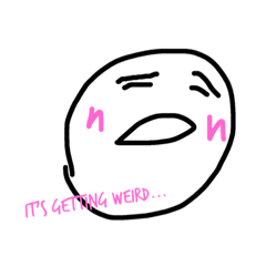 [LINEスタンプ] 顔英語3