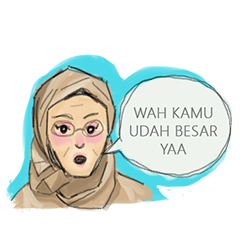[LINEスタンプ] Pertanyaan Klasik