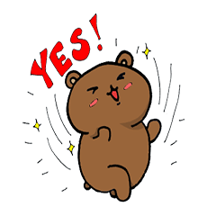 [LINEスタンプ] Boby bear