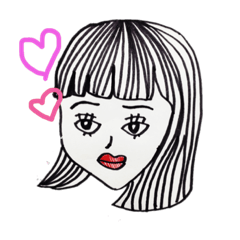 [LINEスタンプ] 少女A