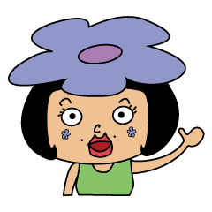 [LINEスタンプ] Yangmingshan-Flower Fairy