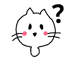 [LINEスタンプ] cat of four mustaches the2