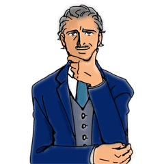 [LINEスタンプ] ダンディおやじ-基本編-