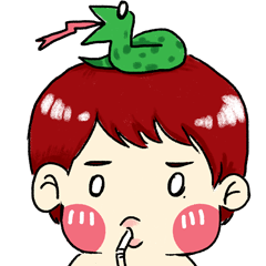 [LINEスタンプ] Boss BB very cute (English)